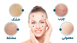راهنمای انتخاب محصولات مراقبت از پوست بر اساس نوع پوست (چرب، خشک، مختلط، حساس)